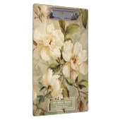 Elegante Vintage Kunst, Dichtung und Musik Klemmbrett (Rechts)