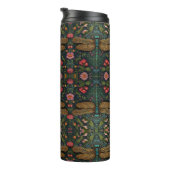 Elegante Vintage Libelle boho botanisch Thermosbecher (Nach rechts gedreht)