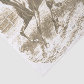 Elegante Vintage Liebe Seidenpapier (Detail)