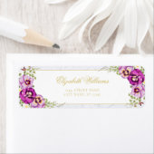 Elegante, Vintage Lila Marmorbäume (Insitu)