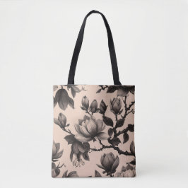 Elegante Vintage Magnolia Tasche
