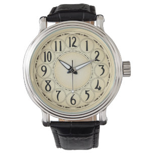 Elegante Vintage Männerwache Armbanduhr