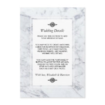 Elegante Vintage Marmorhochzeit - Details