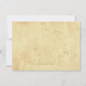 Elegante Vintage Mason Jar Hydrangea Hochzeit Einl Einladung (Rückseite)