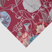 Elegante Vintage Morgenglorien Entdeckungsreise Seidenpapier (Detail)