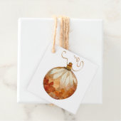 Elegante Vintage Ornament Weihnachtsgeschenk Tag Geschenkanhänger (Beispiel)