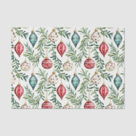Elegante Vintage Ornamente Weihnachten Seidenpapier