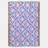 Elegante Vintage-Ornamentkunst Decke (Vorderseite Vertikal)