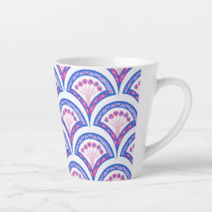 Elegante Vintage-Ornamentkunst Milchtasse