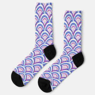 Elegante Vintage-Ornamentkunst Socken