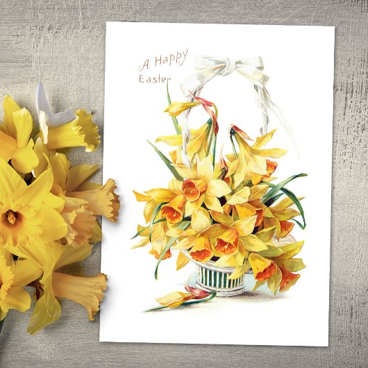 Elegante Vintage Osterodien Feiertagskarte