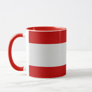 Elegante, Vintage österreichische Fahne gedeckte K Tasse