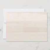 Elegante Vintage Palm-Blätter | Hochzeit Einladung (Rückseite)