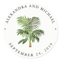 Elegante Vintage Palm-Blätter | Hochzeit