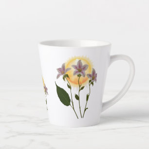 Elegante Vintage-Pfirsichrose-Schmetterling Klein Milchtasse