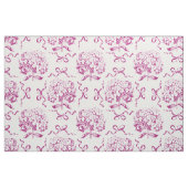 Elegante Vintage Pink Hydrangea Blume Bows Stoff (Fat Quarter (45,7 x 55,9 cm))