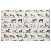 Elegante Vintage Rassen Stoff (Fat Quarter (45,7 x 55,9 cm))