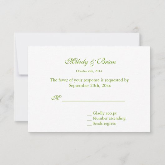 Elegante Vintage Redoute-gelbe Blumen UAWG RSVP Karte (Vorderseite)