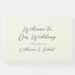 Elegante Vintage Rodeltour Gästebuch