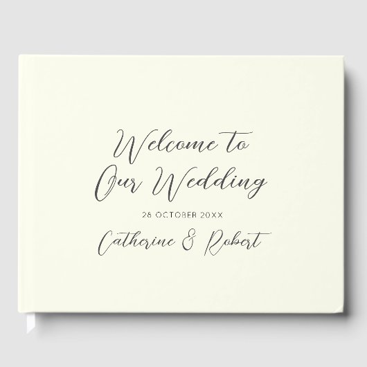 Elegante Vintage Rodeltour Gästebuch (Vorderseite)