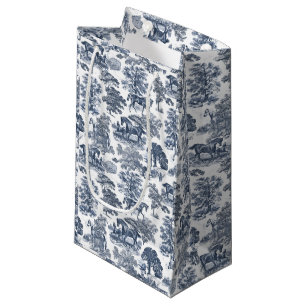 Elegante Vintage Rodeltour Kleine Geschenktüte