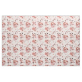 Elegante Vintage, rosa, florale Rose Stoff (Yard (91,4 cm))