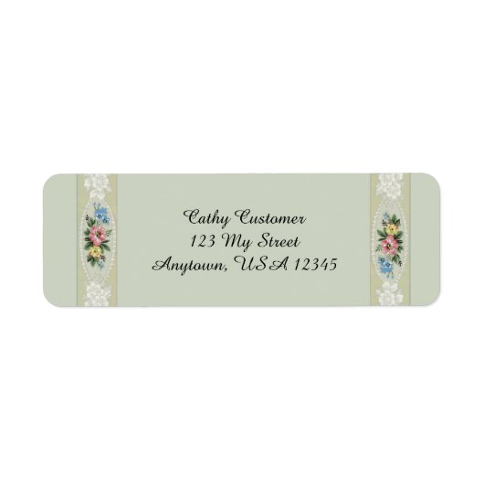 Elegante Vintage Rose (Vorne)