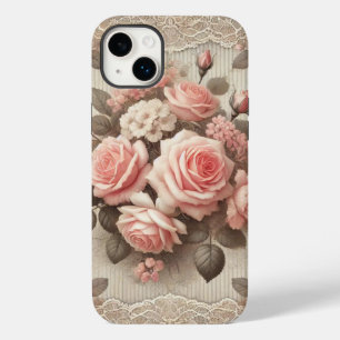 Elegante Vintage Rosenstraße mit Spitzen Case-Mate iPhone 14 Plus Hülle