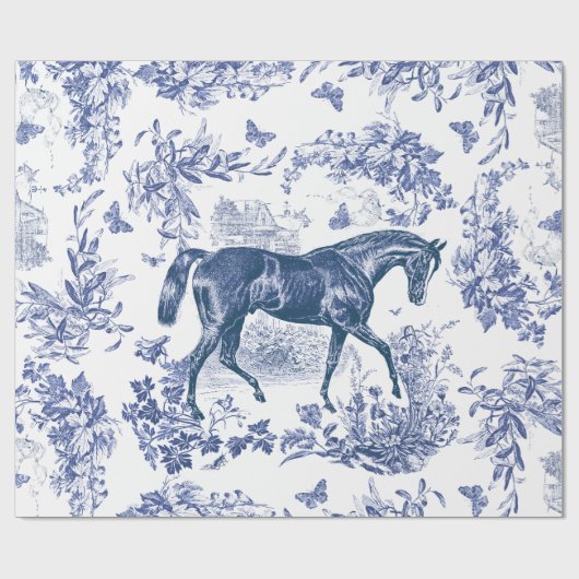 Elegante Vintage Rustikale Geschenkpapier (Flach)