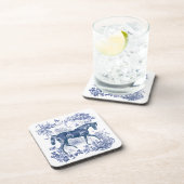 Elegante Vintage Rustikale Rodelbahn Getränkeuntersetzer (Rechte Seite)