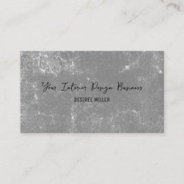 Elegante Vintage Schwarz-Weiß-Textur Visitenkarte