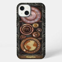 Elegante Vintage-Steampunk-Uhr