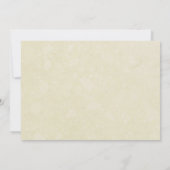 Elegante Vintage Swirl-Klasse 20XX Einladung (Rückseite)