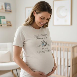 Elegante Vintage-Teeparty Babyparty Tri-Blend Shirt