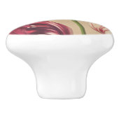 Elegante Vintage Tulip Keramikknauf (Seitenansicht)