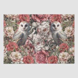 Elegante Vintage-Victorian-Rustikalien Blumen-Deku Seidenpapier