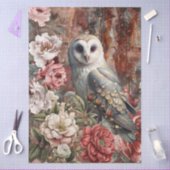 Elegante Vintage-Viktorianische Rustikale Florale  Seidenpapier (Basteln)