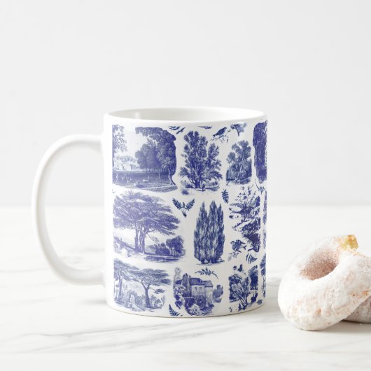 Elegante Vintage Villa dei Cedri Kaffeetasse (Mit Donut)