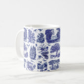 Elegante Vintage Villa dei Cedri Kaffeetasse (Vorderseite Links)