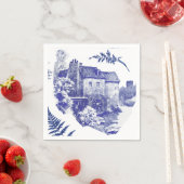 Elegante Vintage Villa dei Cedri Serviette (Beispiel)