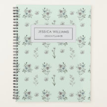 Elegante Vintage Wasserfarben Lehrer Lehre