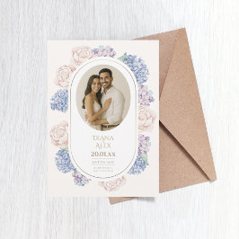 Elegante Vintage Wasserfarbenpeonies Einladung