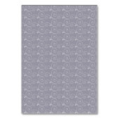 Elegante Vintage Wedding Tischnummer (Rückseite)