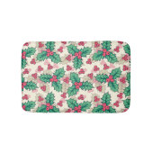 Elegante Vintage Weihnachten | Badematte (Vorderseite)