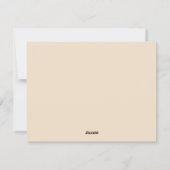 Elegante Vintage Weihnachtskarte Feiertagskarte (Rückseite)