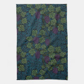 Elegante Vintage Weintrauben Geschirrtuch (Vertikal)