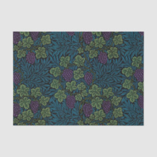 Elegante Vintage Weintrauben Seidenpapier