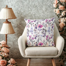 Elegante Vintage Wildblumen Blumenmuster