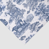 Elegante Vintages Rotes Pferd Seidenpapier (Detail)