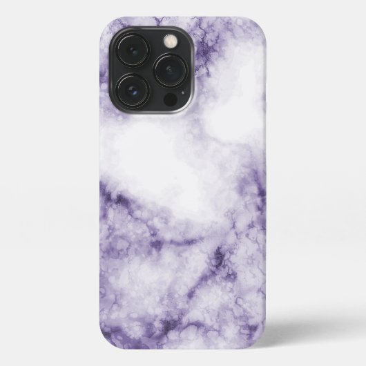 Elegante Violet Crystal Marbella iPhone Hülle (Rückseite)